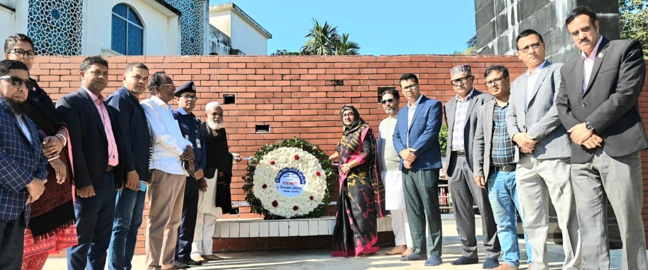 শ্রদ্ধা ও মর্যাদায় ঈশ্বরগঞ্জে শহীদ বুদ্ধিজীবী দিবস পালিত