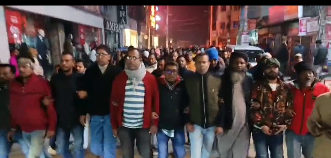 তারেক রহমান চেয়ারম্যান নির্বাচিত: ময়মনসিংহ মহানগর বিএনপির শুভেচ্ছা মিছিল