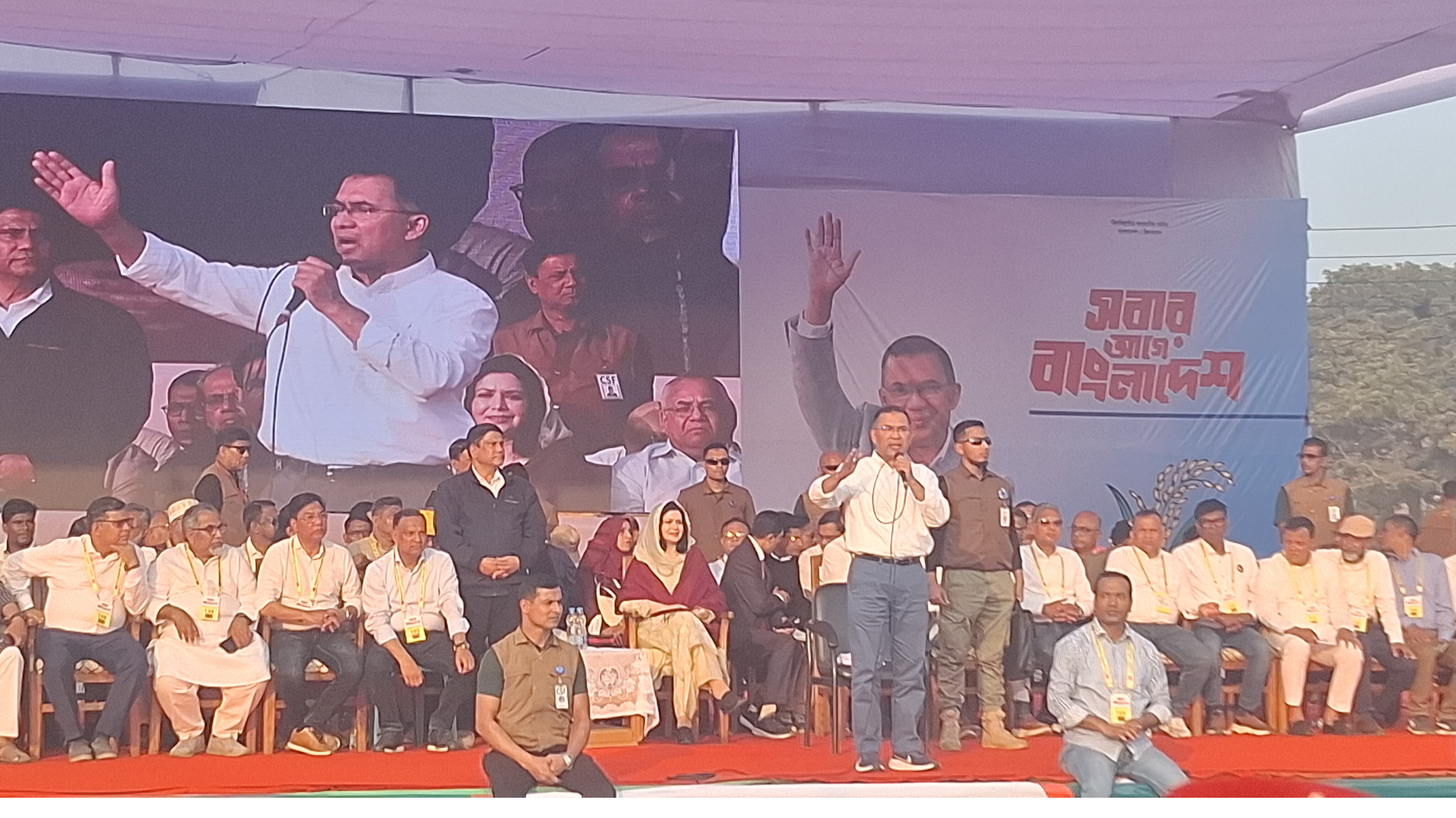 কৃষি,স্বাস্থ্য,নারী উন্নয়ন ও কর্মসংস্থানের পরিকল্পনার কথা তুলে ধরেন: তারেক রহমান